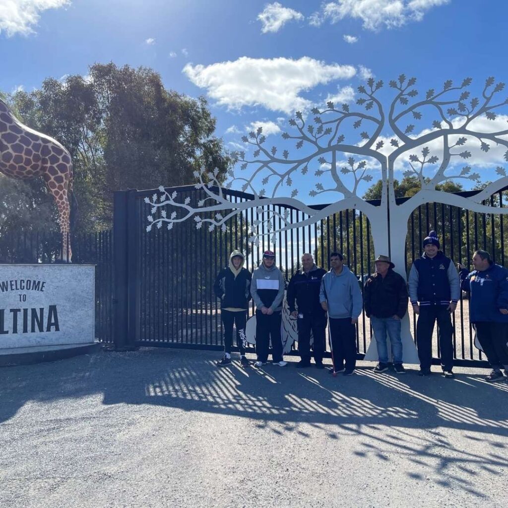 Participants enjoyed a great weekend visiting Altina zoo. -